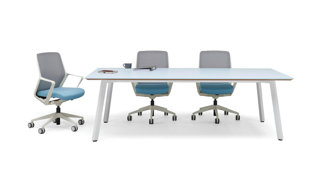 FLO 3 W + CMT 2412 R W - Laminate Blue Top - WL