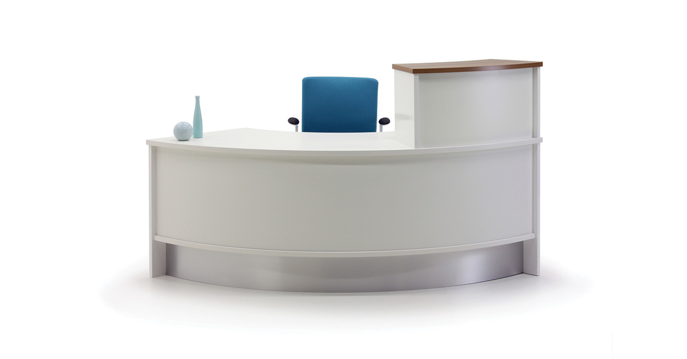 Open Reception Desk Front