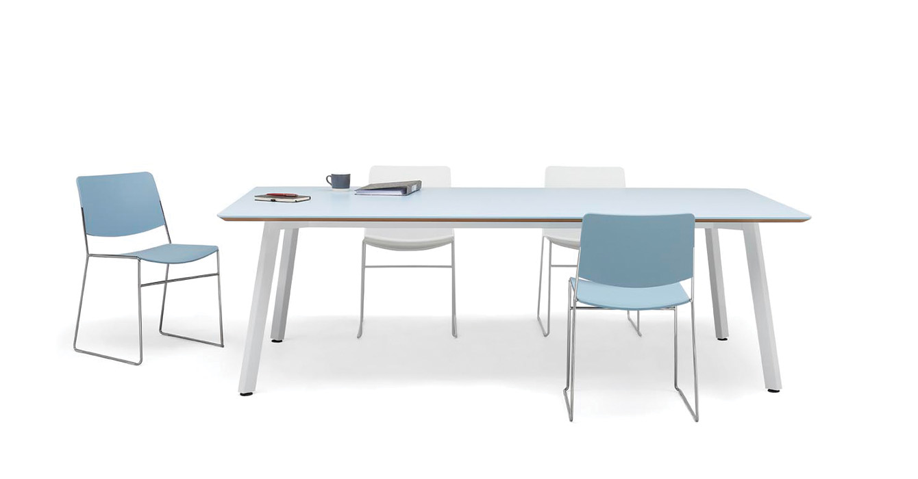 STA 1 W + STA 1 GB + CMT 2412 R W - Laminate Blue Top - WL